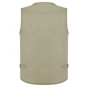 Chaleco táctico de invierno para hombre 2025, malla transpirable, botón de secado rápido, senderismo, pesca, fotografía, estilo, cremallera de carga, impermeable - Product Image 4