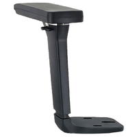 Accoudoir de chaise en PU souple à rotation 360° durable, modèle YS015, fonction réglable 4D, pour chaise de bureau en maille