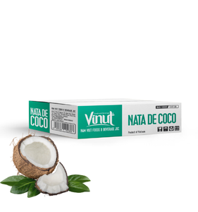 Vinut dừa-túi 10kg/carton Premium NATA de Coco (100% dừa) Việt Nam nhà cung cấp Nhà sản xuất dầu dừa ép lạnh - Product Image 2