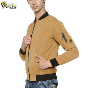 Nouveau modèle pour hommes avec veste bomber et vêtements de sport, vestes personnalisées avec logo pour hommes - Product Image 3