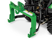 Attelage rapide pour tracteur à 3 points, catégorie 1 2 3, système d'adaptation pour tracteur agricole, compatible avec l'attelage rapide du bras supérieur
