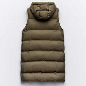 Gilet matelassé à capuche personnalisé pour temps froid Gilet matelassé de qualité supérieure respirant pour hommes - Product Image 2