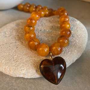 สร้อยคองานฝีมือสไตล์นางฟ้าทำจากเรซินคริสตัลหรูหราน้ำหนักเบาทนทานเป็นของขวัญที่สะดุดตา - Product Image 5