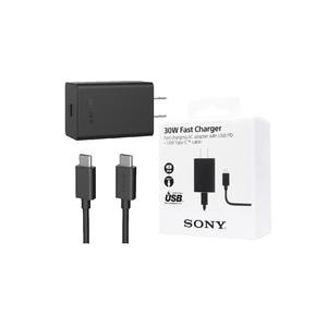 Original for Sony Official 30W Fast Charge <b>Adapter</b> Dual <b>Type</b>-<b>C</b> Cable (XQZ-UC1) High Speed SCP Compatible JP/US/EU Brand New 5V3A - Product Image 2