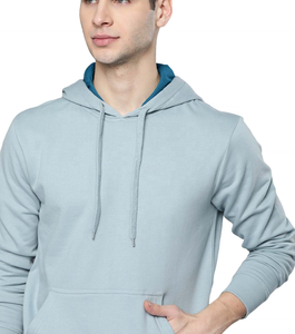 Blended Wholesale 2025 High Quality 100 % Cotton <b>Oversize</b> <b>Hoodie</b> Thick <b>Fleece</b> Drop Shoulder Plain Blank <b>Hoodie</b> For <b>Man</b> - Product Image 3