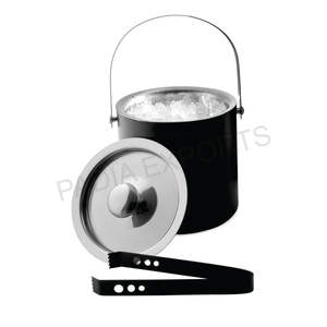 Seau à Glace & Pince Noir DW - Product Image 1