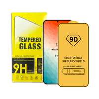 Meilleure Vente Accessoire Téléphone Portable Protection d'Écran Intégrale 9D en Verre Trempé