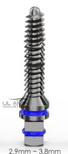 Tornillos expansores óseos UL AMIN, herramientas de implantes dentales, instrumentos para elevación sinusal, expansión ósea, acero inoxidable de alta calidad, CE - Product Image 5