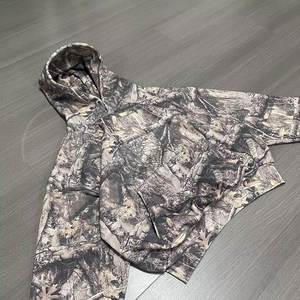 Sweats à capuche imprimés camouflage de conception supérieure bon marché pour hommes sweats à capuche personnalisés respirants en coton mélangé de base pour hommes à vendre - Product Image 2