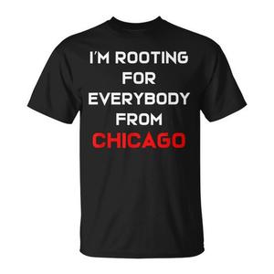 Apoyo a todos los de Chicago, camiseta que representa a la ciudad - Product Image 1