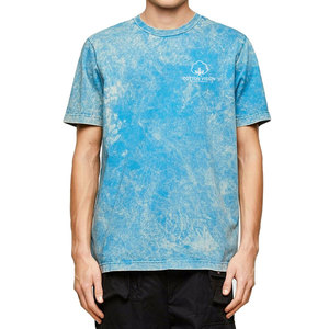 Impression de logo personnalisée, prix bas, t-shirts pour hommes en tissu délavé à l'acide, vêtements de jogging pour hommes, t-shirts pour hommes en tissu délavé à l'acide - Product Image 1