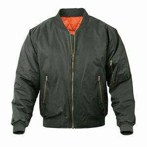 Chaquetas Bomber para Hombre de la Mejor Calidad al por Mayor, Chaquetas Bomber Personalizadas de Satén para Hombre con Dos Bolsillos Laterales de Algodón y Poliéster - Product Image 5
