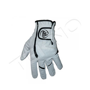 Vente au prix d'usine Vente en gros Logo personnalisé Nano Respirant Doux Hommes Blanc Sports de plein air Gants de golf - Product Image 2