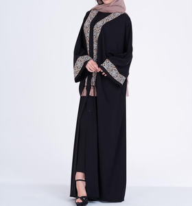 Ropa islámica Abaya Palestina Keffiyeh diseños EE. UU. Venta caliente Abaya mejor precio al por mayor recién llegados - Product Image 4