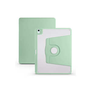 Netzy 2025 iPad Air 13 Case Light Green 360 Rotating Stand & Thermal <b>Pen</b> Holder Protective Folio Design <b>with</b> TPU PU PC Materials - Product Image 1