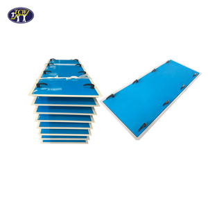 El panel personalizable de poliuretano PU para puerta sándwich proporciona un excelente aislamiento para la aplicación en cámaras frigoríficas - Product Image 2