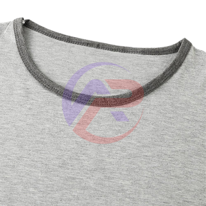 เสื้อยืดผู้ชาย คอโอ ผ้าฝ้าย 100% ระบายอากาศได้ดี แห้งเร็ว เป็นมิตรกับสิ่งแวดล้อม น้ำหนัก 220 กรัม พิมพ์โลโก้ตามสั่ง ทรงปกติ - Product Image 6