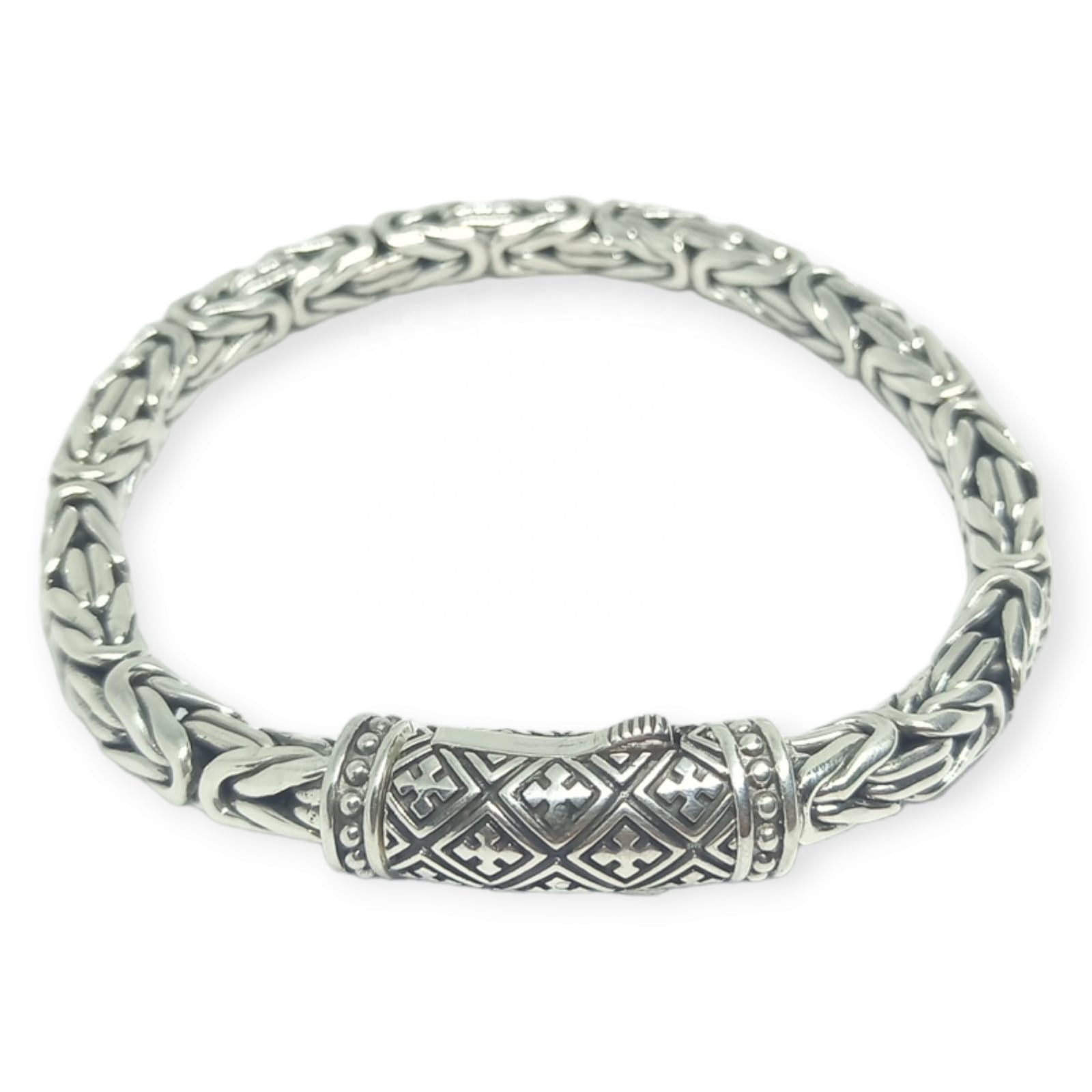 Men's Chain Bracelet Men's Stainless Steel Bracelet - 16mm Wide - Foto 13