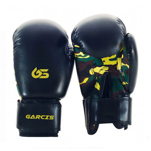 Guantes de Boxeo Profesionales Personalizados con Logotipo y Diseño, Impermeables, de Cuero Resistente, para Entusiastas de las Artes Marciales - Product Image 1