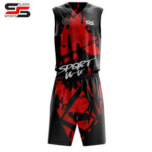 Uniformes de basket-ball professionnels Uniformes de basket-ball personnalisés par sublimation complète pour uniformes de basket-ball en gros - Product Image 5