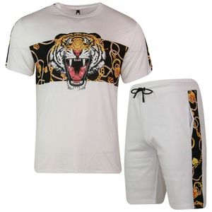 Summer Men's Trend Casual Tracksuits 3D Digital Print <b>T</b>-shirt Shorts Set 2 Piece - Product Image 5