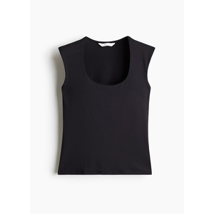 Débardeur court de sport sans coutures, respirant et léger pour femme, tendance 2026, idéal pour la course et le fitness, coupe ajustée, sans manches - Product Image 1