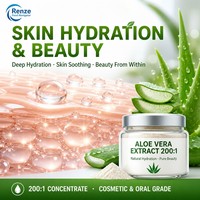 Extrait d'Aloe Vera 200:1 en poudre lyophilisée pour complément de soin de la peau et soin buccal