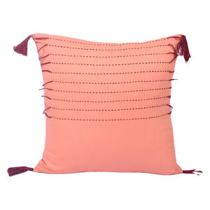 Amreli 100% coton imprimé coussin et taie d'oreiller avant et arrière pour la maison et l'hôtel - Product Image 1