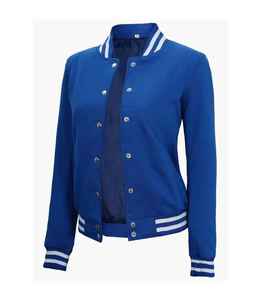 Veste pour femmes à la mode Veste chaude décontractée imprimée de haute qualité Logo personnalisé Vestes universitaires grande taille pour femmes - Product Image 2
