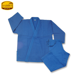 Uniforme de Jiu Jitsu Brasileño Unisex de Algodón de Alta Calidad, Personalizable en la Parte Delantera, Conjuntos Deportivos de Color Personalizado, Cómodo para Judo y BJJ - Product Image 2