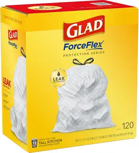 Glad Quick -Tie Tall Kitchen Trash Bags (68 ct)