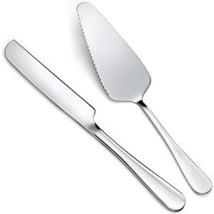 Ensemble de couverts professionnels pour la présentation de desserts à domicile, en acier inoxydable 304, style classique, surface polie miroir, respectueux de l'environnement - Product Image 2