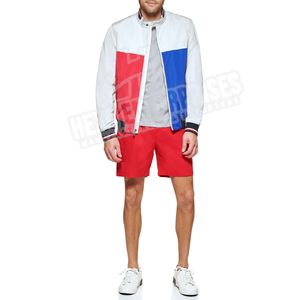 Chaquetas modernas clásicas Bomber para hombre, prendas de vestir exteriores ligeras con cremallera completa, perfectas para viajes, uso diario, última venta al por mayor - Product Image 5