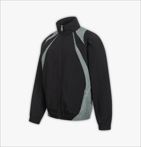 Custom Men windbreaker <b>Shorts</b> Set 2 Piece Windbreaker <b>Shorts</b> and Jacket Tracksuit Reflective <b>Zip</b>-Up Nylon Streetwear Set for men - Product Image 3