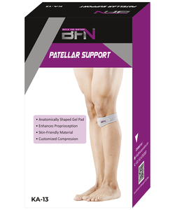 Dispositivo de estabilización ortopédica de ortesis de soporte patelar para suministros de terapia de rehabilitación patelar - Product Image 2