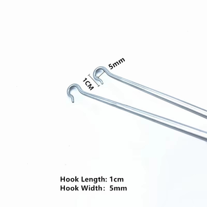 Kit de fils à scier Gigli de qualité supérieure avec poignées, en acier inoxydable, pour la chirurgie orthopédique, la coupe osseuse, réutilisable, outils médicaux pour traumatismes, CE ISO - Product Image 2