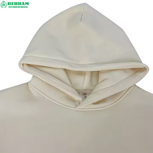 เสื้อฮู้ดผ้าฟลีซคอตตอน 100% แบบสั่งทำพิเศษสำหรับผู้ชาย ลายเรียบ ไซส์ใหญ่ เสื้อกันหนาวและเสื้อฮู้ดสำหรับฤดูหนาว - Product Image 6
