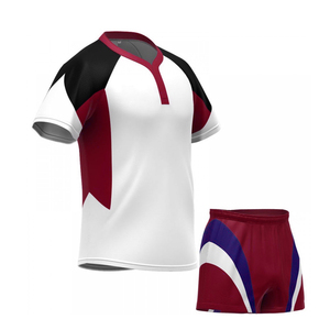 2025 nouveau Style complet Sublimation Polyester Rugby uniforme ensemble sport Jersey chemise et pantalon personnalisable portable Rugby uniformes - Product Image 6