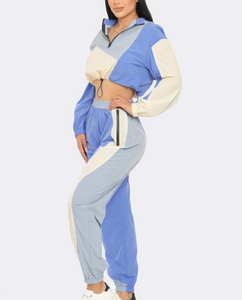 Custom Quality Women Windbreaker Tracksuit With Custom Design Hot Sale Breathable Women's Windbreaker <b>Sets</b> - Product Image 3