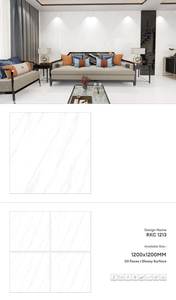 Carreaux muraux en porcelaine brillante 1200x1200 | Carreaux de sol haut de gamme grand format 120x120 | Collection d'exportation moderne et élégante et durable - Product Image 3