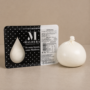 Fromage Burrata italien frais de haute qualité 50g, Burratina sans tête 4 pièces, plateau de 200g, produit laitier pour la vente au détail et la restauration - Product Image 1