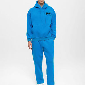 ชุดวอร์มผ้าฝ้ายแบบมีซิป กางเกงกีฬาฤดูหนาว ระบายอากาศ แห้งเร็ว เป็นมิตรกับสิ่งแวดล้อม พิมพ์โลโก้ ชุดยอดนิยม MOQ ต่ำ - Product Image 3