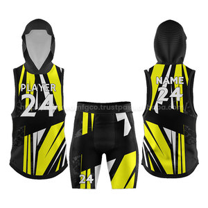 Camisetas con capucha de compresión 7v7 personalizadas para jóvenes y adultos, Bandera de poliéster, uniformes de fútbol 7 en 7, características de talla grande para hombres - Product Image 1