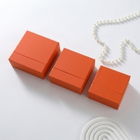Boîte à bijoux coulissante en carton mat personnalisée pour la marque de petites entreprises, emballage pour colliers et boucles d'oreilles