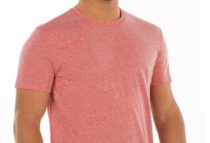 T-shirt en polyester doux en coton de haute qualité, élégant et à la mode, avec impression de logo personnalisé, tissu en jersey, t-shirt confortable en gros - Product Image 4