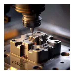 Produsen OEM mesin CNC baja nirkarat logam kustom CNC penggilingan memutar bagian paduan aluminium layanan mesin CNC