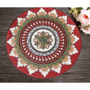 Tapis de cuisine moderne de couleur marron, en lin, de forme carrée, 100% coton biologique certifié GOTS, personnalisable, imperméable, facile à nettoyer - Product Image 1