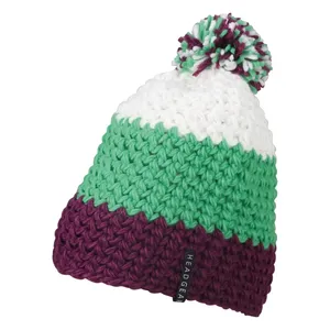 Gorro de Ganchillo Personalizado con Pompón para Deportes de Invierno, Accesorio Promocional - Product Image 4