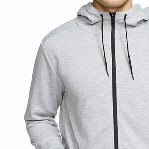 Sudaderas con Capucha de Alta Calidad para Hombre, 100% Algodón, Forro Polar, Diseño Sólido, Básicas para Invierno, Servicio OEM, Impresión por Transferencia de Calor - Product Image 3