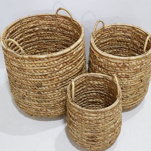 Artex Dong Thap Usine Paniers de rangement écologiques en jacinthe d'eau Boîtes cadeaux en osier faites à la main pour l'organisation à domicile - Product Image 6